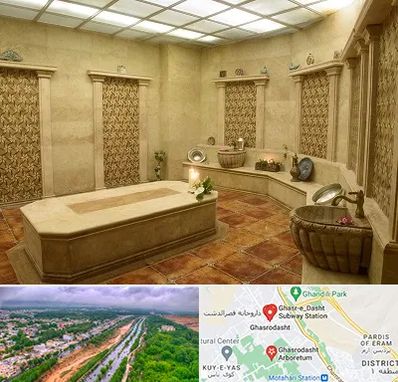حمام ترکی در قصرالدشت شیراز