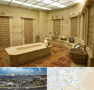 حمام ترکی در منطقه 15 تهران
