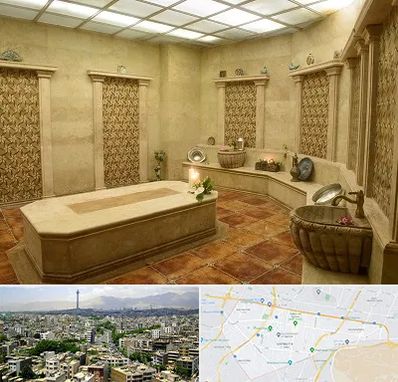 حمام ترکی در منطقه 8 تهران