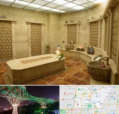 حمام ترکی در منطقه 3 تهران
