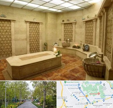حمام ترکی در قدوسی غربی شیراز