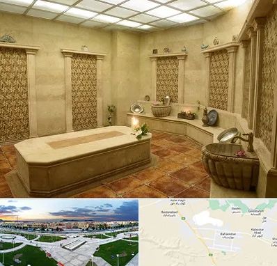 حمام ترکی در بهارستان اصفهان