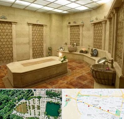 حمام ترکی در وکیل آباد مشهد