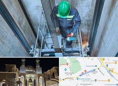 تعمیر آسانسور در زرگری شیراز
