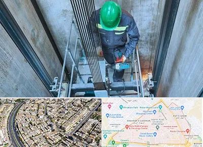 تعمیر آسانسور در شهرک غرب مشهد