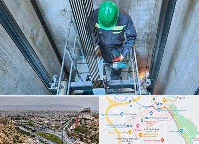 تعمیر آسانسور در معالی آباد شیراز