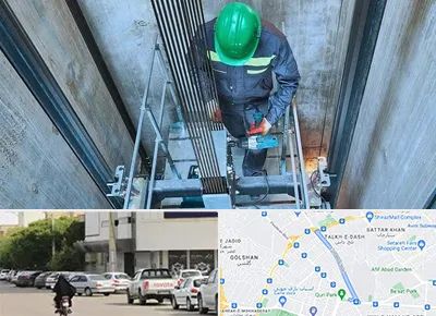 تعمیر آسانسور در قدوسی شرقی شیراز