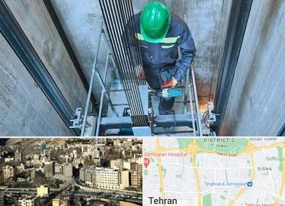 تعمیر آسانسور در مرزداران 