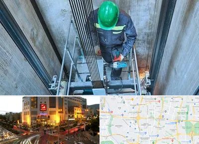 تعمیر آسانسور در جنت آباد تهران 