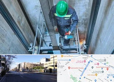 تعمیر آسانسور در خیابان ملاصدرا شیراز
