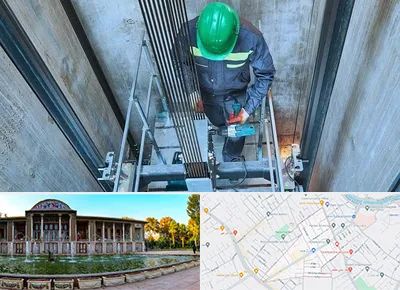 تعمیر آسانسور در عفیف آباد شیراز