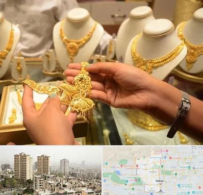 طلا فروشی در منطقه 5 تهران