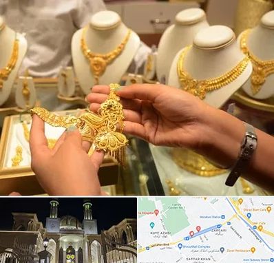 طلا فروشی در زرگری شیراز