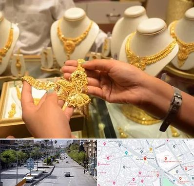 طلا فروشی در خیابان زند شیراز