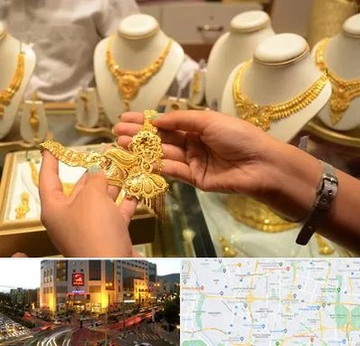 طلا فروشی در جنت آباد تهران 