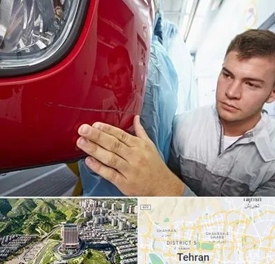 تشخیص رنگ خودرو در شمال تهران