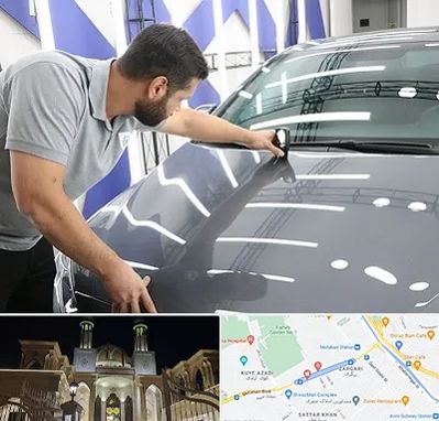 کارشناس رنگ خودرو در زرگری شیراز