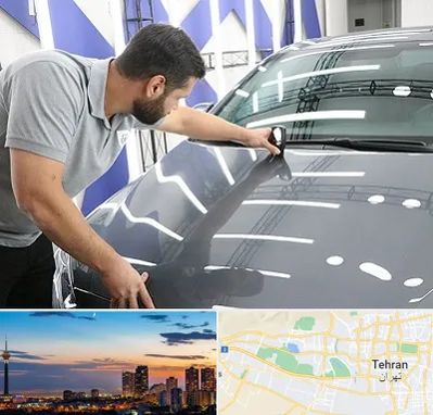 کارشناس رنگ خودرو در غرب تهران 