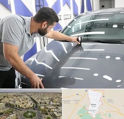کارشناس رنگ خودرو در قزوین