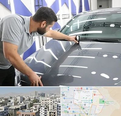 کارشناس رنگ خودرو در منطقه 14 تهران