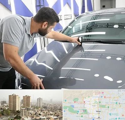 کارشناس رنگ خودرو در منطقه 5 تهران
