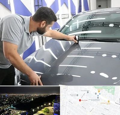 کارشناس رنگ خودرو در هفت تیر مشهد