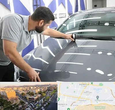 کارشناس رنگ خودرو در تهرانپارس 