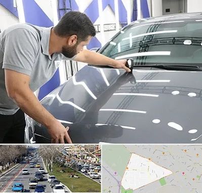 کارشناس رنگ خودرو در احمدآباد مشهد