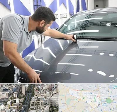 کارشناس رنگ خودرو در منطقه 18 تهران