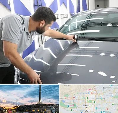 کارشناس رنگ خودرو در منطقه 2 تهران