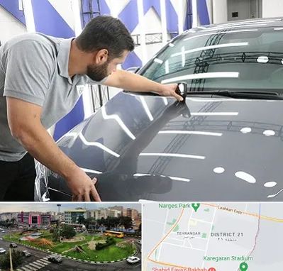 کارشناس رنگ خودرو در تهرانسر 