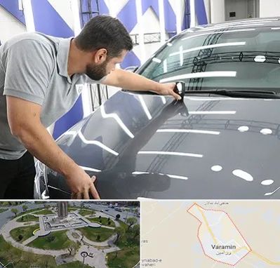 کارشناس رنگ خودرو در ورامین