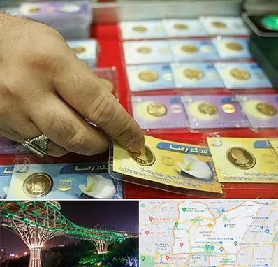 سکه فروشی در منطقه 3 تهران