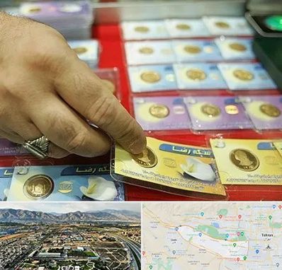 سکه فروشی در منطقه 21 تهران