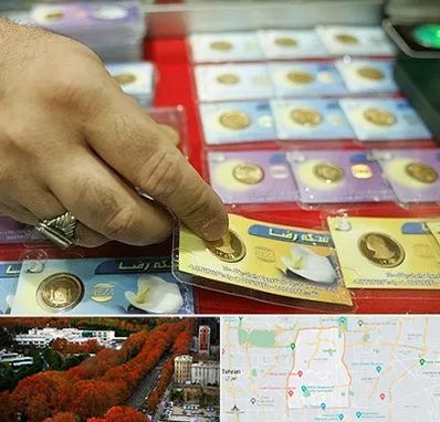 سکه فروشی در منطقه 6 تهران