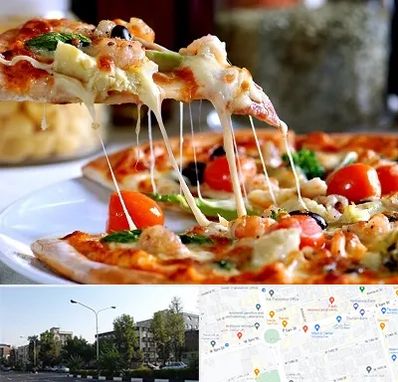 پیتزا در میدان کاج