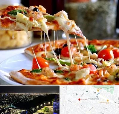 پیتزا در هفت تیر مشهد