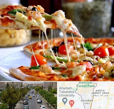 پیتزا در شهران 