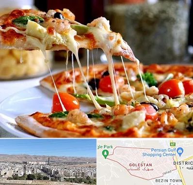 پیتزا در شهرک گلستان شیراز