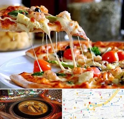 پیتزا در میدان ولیعصر
