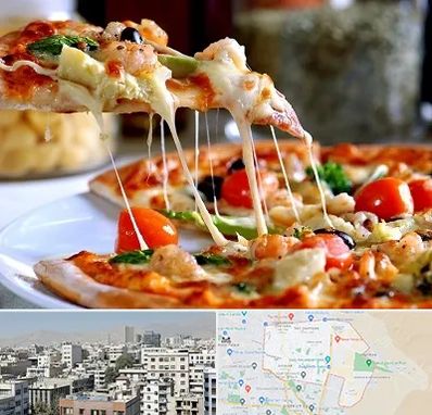 پیتزا در منطقه 14 تهران
