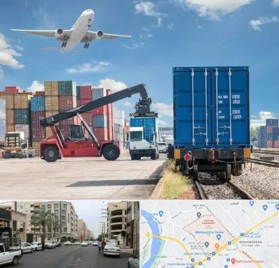 شرکت حمل و نقل بین المللی در زیتون کارمندی اهواز