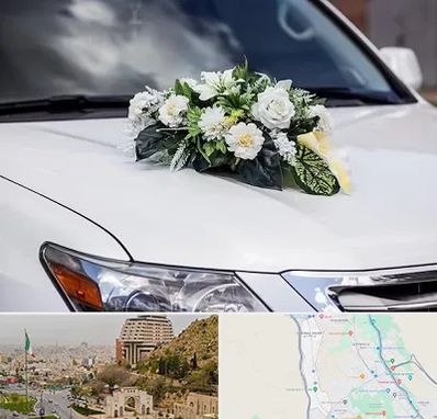 گل آرایی ماشین عروسی در فرهنگ شهر شیراز