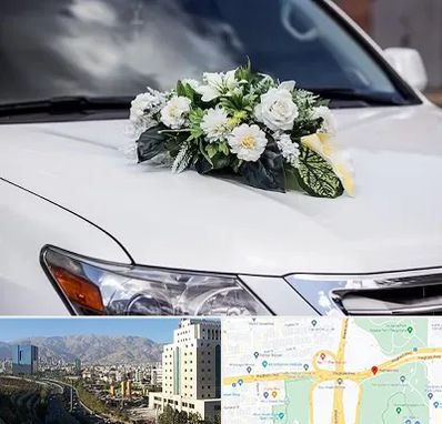 گل آرایی ماشین عروسی در حقانی