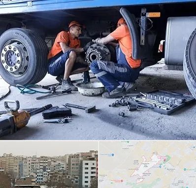 تعمیرگاه ماشین سنگین در محمد شهر کرج