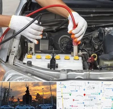 تعمیر برق خودرو در میدان حر