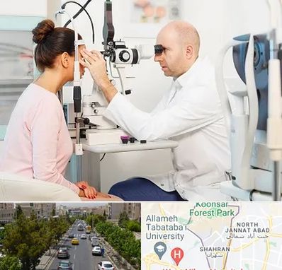 چشم پزشکی شبانه روزی در شهران 