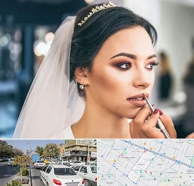 آموزش میکاپ عروس در مفتح مشهد
