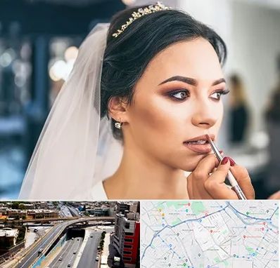 آموزش میکاپ عروس در ستارخان شیراز