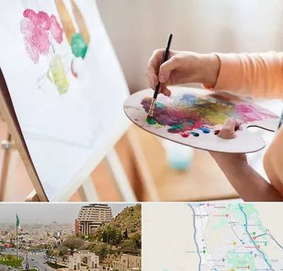 آموزشگاه نقاشی اکریلیک در فرهنگ شهر شیراز
